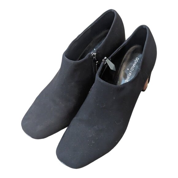 Donald J Pliner Womens Black High Heel Shoe Wedge Size‎ 10 - Picture 15 of 16